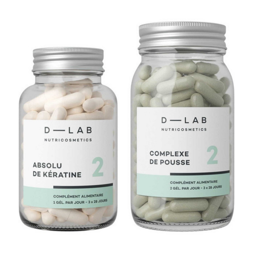 Duo Nutrition-Capillaire 3 Mois - D-Lab - Modalova