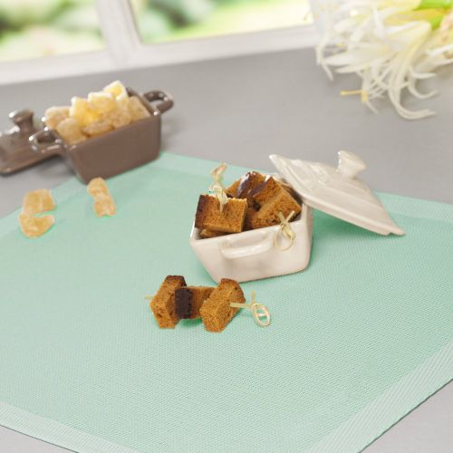 Set de table en vinyl 45x30 DORAN Aqua - Calitex - Modalova