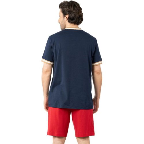 Pyjama court col ouvert Casual en coton - Eminence - Modalova