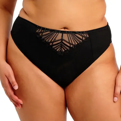 Tanga noir lurex - Elomi - Modalova