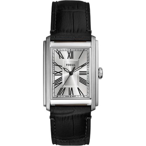 Montre Carraway - FS6078 Bracelet Cuir - Fossil Montres - Modalova