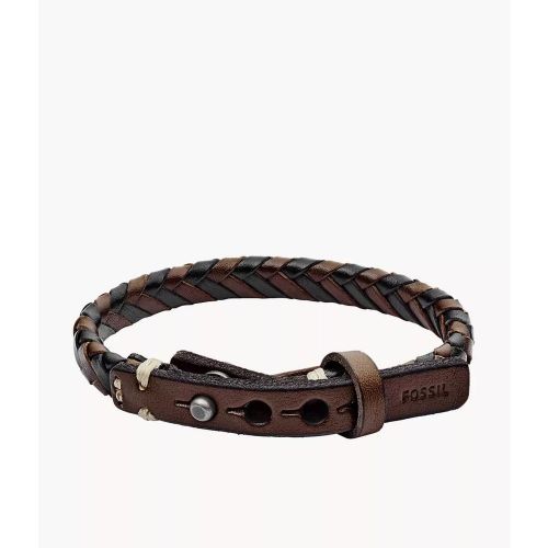 Bracelet Fossil JA5932716 - Bracelet Cuir - Fossil Bijoux - Modalova