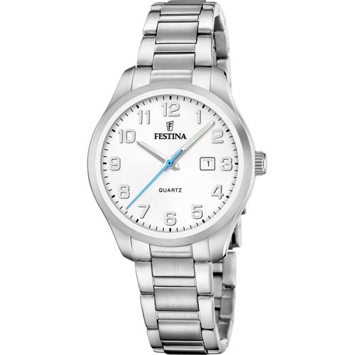 Montre Acero Clasico - F20737-1 Bracelet Acier - Festina - Modalova