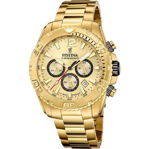 Montre Timeless Chronograph - F20684-1 Bracelet Acier - Festina - Modalova