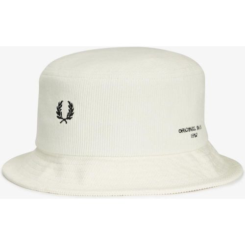 Chapeau bob - Blanc en coton - Fred Perry - Modalova