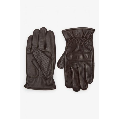 Gants Saumur homme en cuir agneau couleur taupe - Guibert Paris