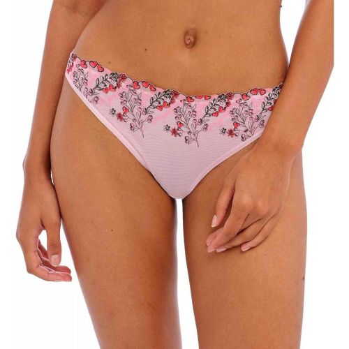Culotte classique avec broderie florale Rose - Freya - Modalova
