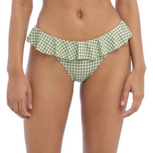 Culotte de bain à volant - s Verte en nylon - Freya maillot - Modalova