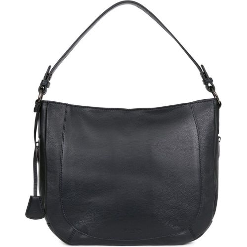Besace - Cuir de vachette noir Trix - Hexagona - Modalova