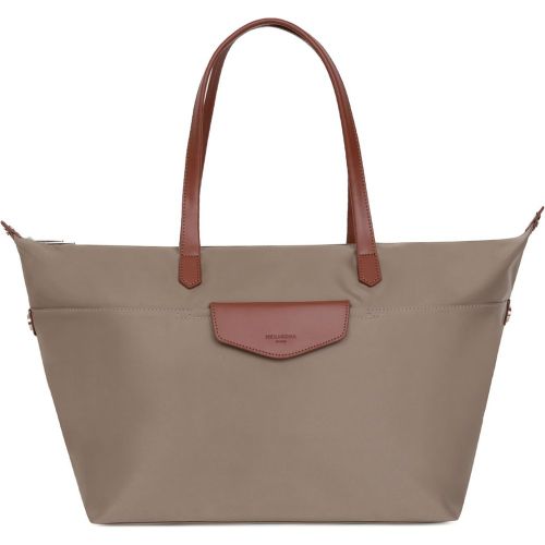 Sac de voyage taupe en nylon Ione - Hexagona - Modalova