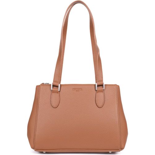 Sac porté épaule 2 anses - Tan - Madrid - Hexagona - Modalova