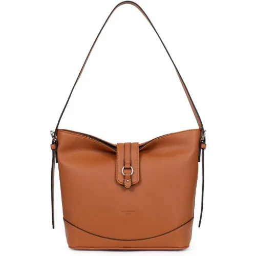 Besace LIMA Caramel Quin - Hexagona - Modalova
