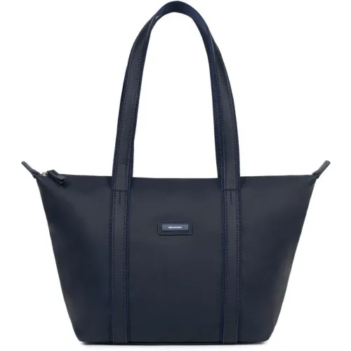 Sac cabas porté épaule TARA Bleu nuit Cara - Hexagona - Modalova