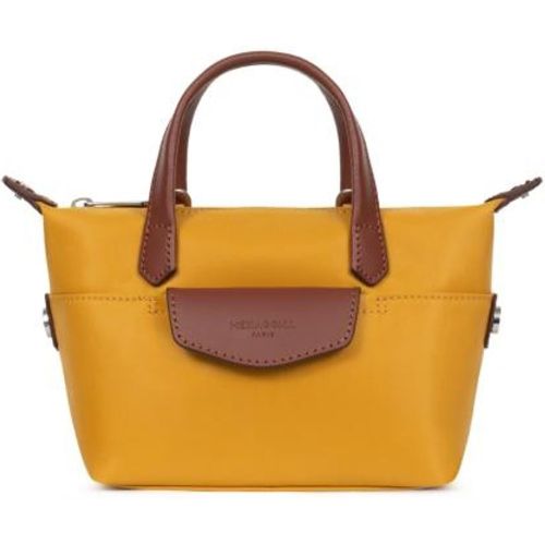 Sac cabas porté main POP Jaune Rose - Hexagona - Modalova