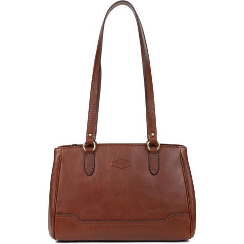 Sac porté épaule 2 anses JEANNE en cuir Vox - Hexagona - Modalova