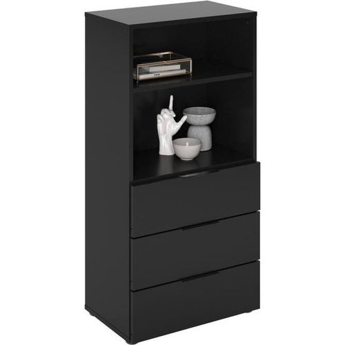 Commode 2 Compartiments 3 Tiroirs DARK - 3S. x Home - Modalova