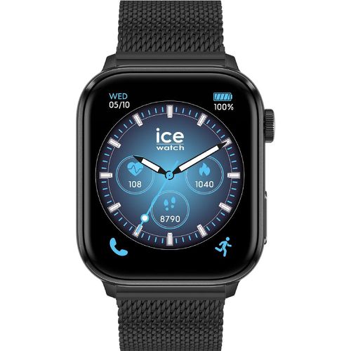 Montre connectée mixte - 24300 ICE smart 3.0 - Black - Milanese - 1.78 AMOLED - GPS - Ice-Watch - Modalova