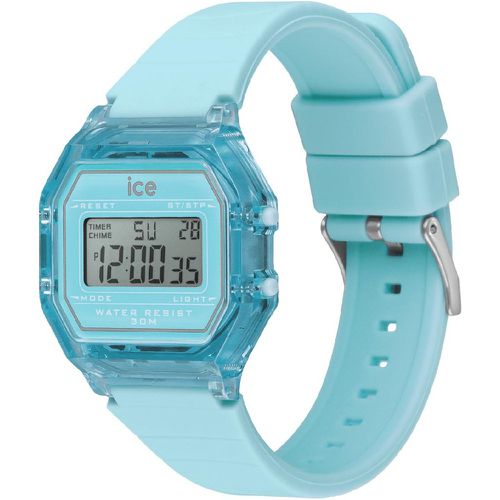 Montre ICE digit retro - Sky blue - Clear - Small - Ice-Watch - Modalova