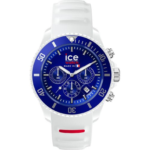 Montre ICE cocorico - Chrono - Blue white red - Medium - CH - Ice-Watch - Modalova