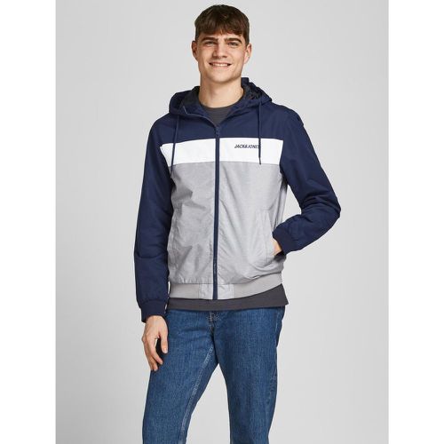 Veste bomber Capuche Manches longues Marine Liam - jack & jones - Modalova