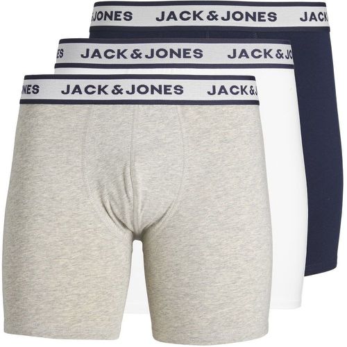 Lot de 3 Boxers Long /Noir en Coton - Amil - jack & jones - Modalova