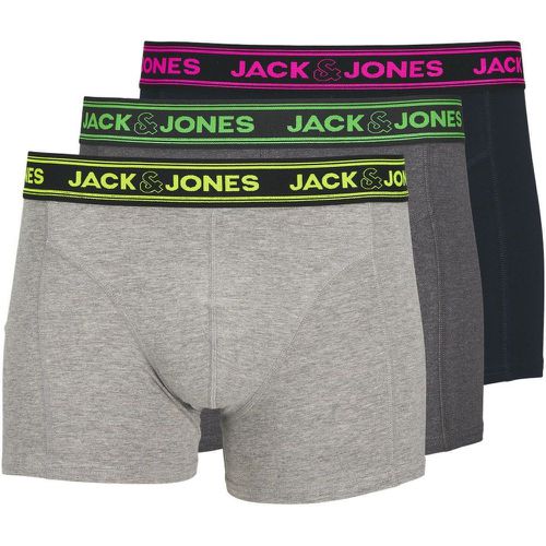 Lot de 3 shorties en Coton Bleu Aaron - jack & jones - Modalova