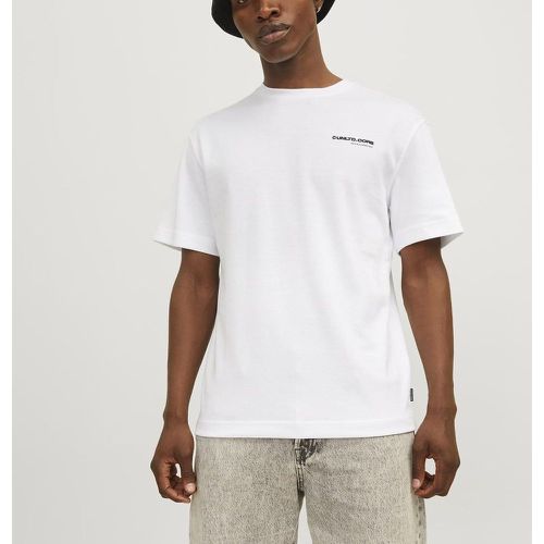 T-shirt en Coton Blanc Ned - jack & jones - Modalova