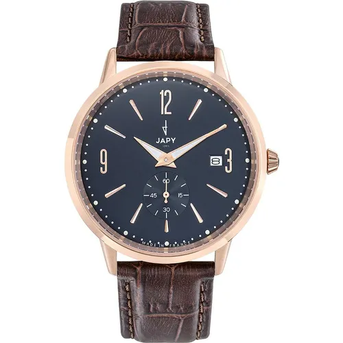 Montre Gaston 2900401 Bracelet Cuir - Japy - Modalova