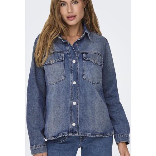 Chemise denim Ella Tai519 en coton - Only - Modalova