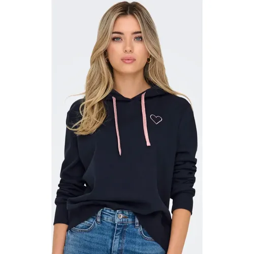 Sweat à capuche Noli - / Coeur rose gold en coton Maia - Only - Modalova