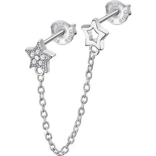 Boucles d'oreilles LP3340-9-1 - Lotus Silver - Modalova