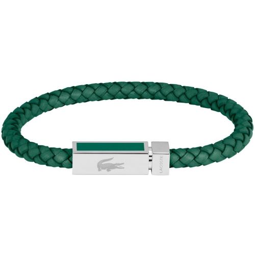 Bracelet Rokel - 2040449 Acier, Cuir - Lacoste - Modalova