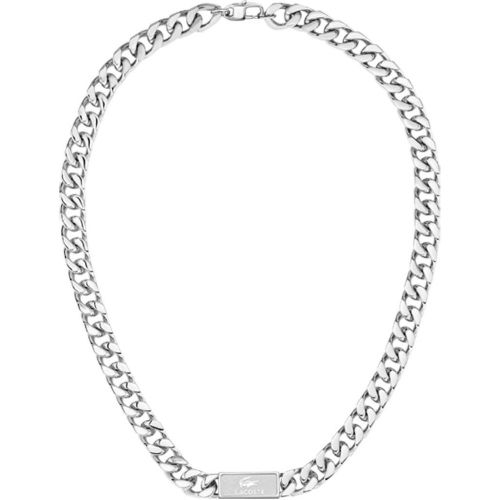 Collier Backhand - 2040433 Acier - Lacoste - Modalova