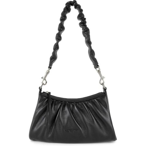 Sac trotteur zippée en cuir noir - Lancaster Maroquinerie - Modalova
