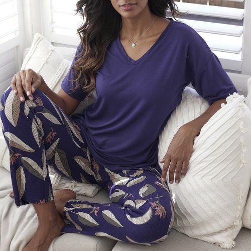 Ensemble pyjama - Violet foncé - Lascana - Modalova