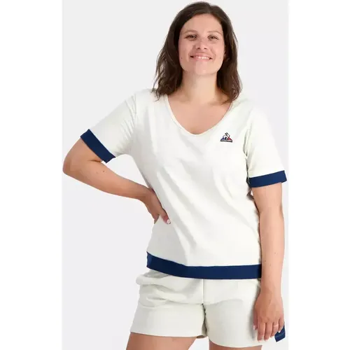 T-shirt SAISON SS N°2 W en coton - Le Coq Sportif - Modalova