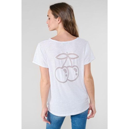 Tee-Shirt ISABELLA blanc en coton - Le Temps des Cerises - Modalova