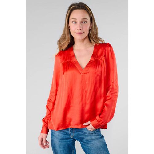 Top CHIMEL orange Rhea en viscose - Le Temps des Cerises - Modalova