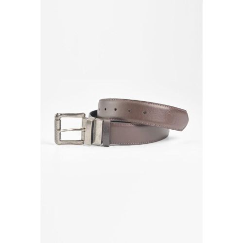 Ceinture ROTEN marron Eben en cuir - Le Temps des Cerises - Modalova