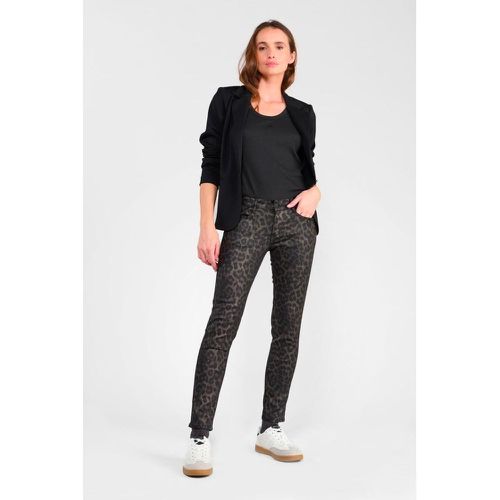 Jeans pulp slim 7/8ème, longueur 34 Juno en coton - Le Temps des Cerises - Modalova