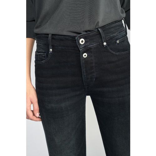 Jeans Basic 400/18 mom taille haute 7/8ème -noir N°1 en coton - Le Temps des Cerises - Modalova