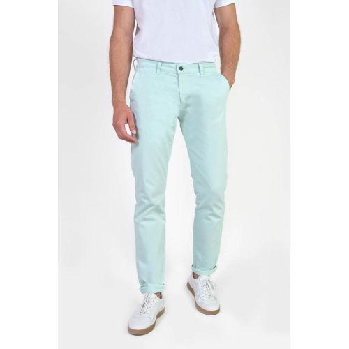 Pantalon chino CESAR bleu Abel - Le Temps des Cerises - Modalova