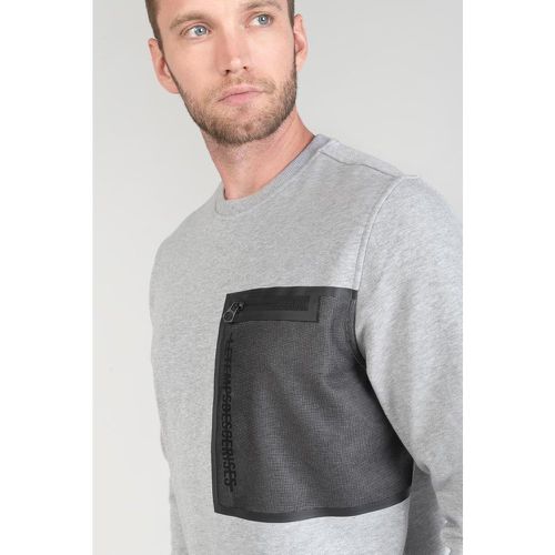 Sweat-Shirt STIPA gris en coton - Le Temps des Cerises - Modalova