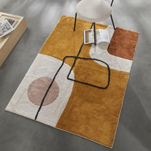 Tapis coton tufte motifs géométrique Retro Mood - Today - Modalova