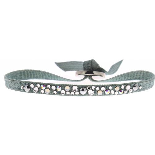 Bracelet A41178 - Bracelet Tissu Acier Bleu - Les Interchangeables - Modalova