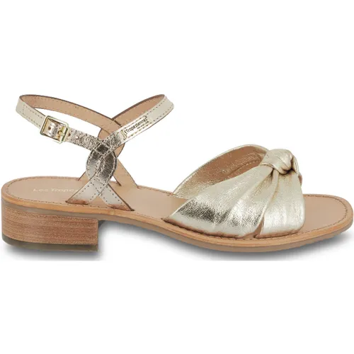 Sandales Hirka Or - Les Tropéziennes par M.Belarbi - Modalova