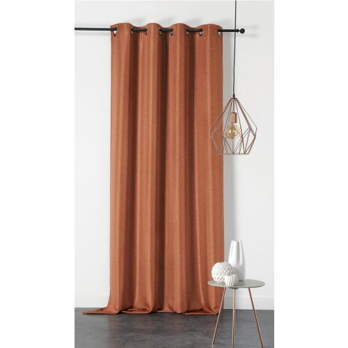 Rideau Oeillet Amsterdam Marron - LINDER - Modalova