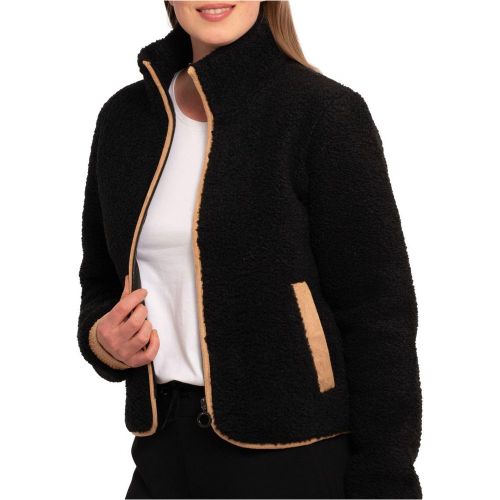 Polaire sherpa noire HATTUSAARI - LUHTA - Modalova