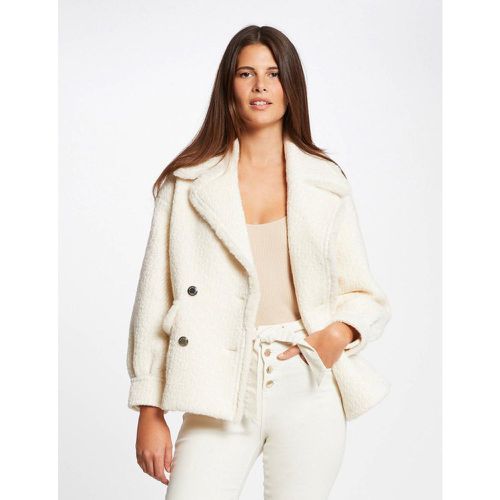 Blouson ample imitation fourrure ECRU - Morgan - Modalova