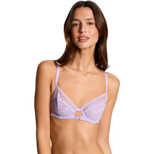 Soutien-gorge armatures parme Lina violet - Morgan Lingerie - Modalova